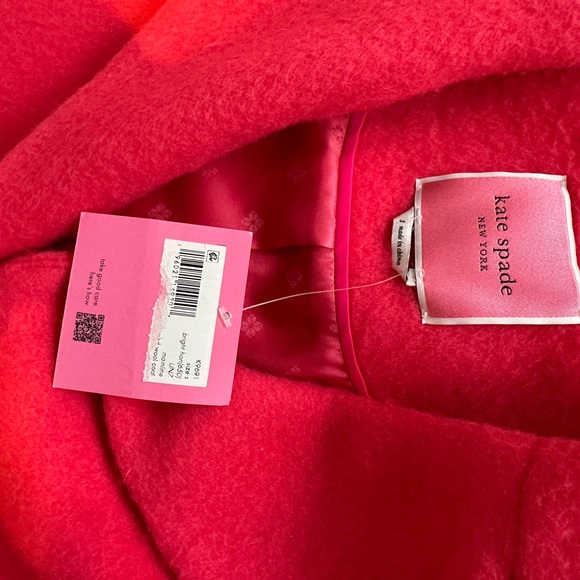 Kate spade Brushed wool coat bright retail $648.00 - Picture 3 of 4